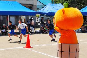 高学年の競争を応援するかぼまる