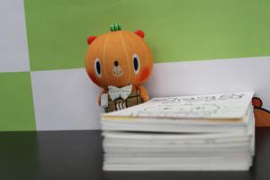 １００通以上のかぼまる宛ての年賀状