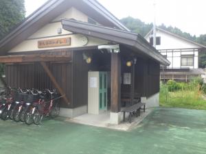 みんなのトイレ前 無料コインロッカー