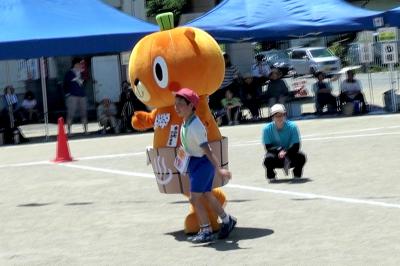 借りもの競争に参加するかぼまる