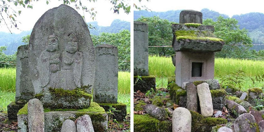 小栗山の道祖神（こぐりやまのどうそじん）または　石上の道祖神（いしがみのどうそじん）の写真