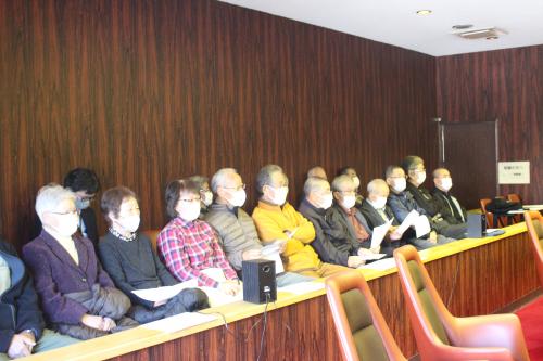 議会傍聴の様子写真2